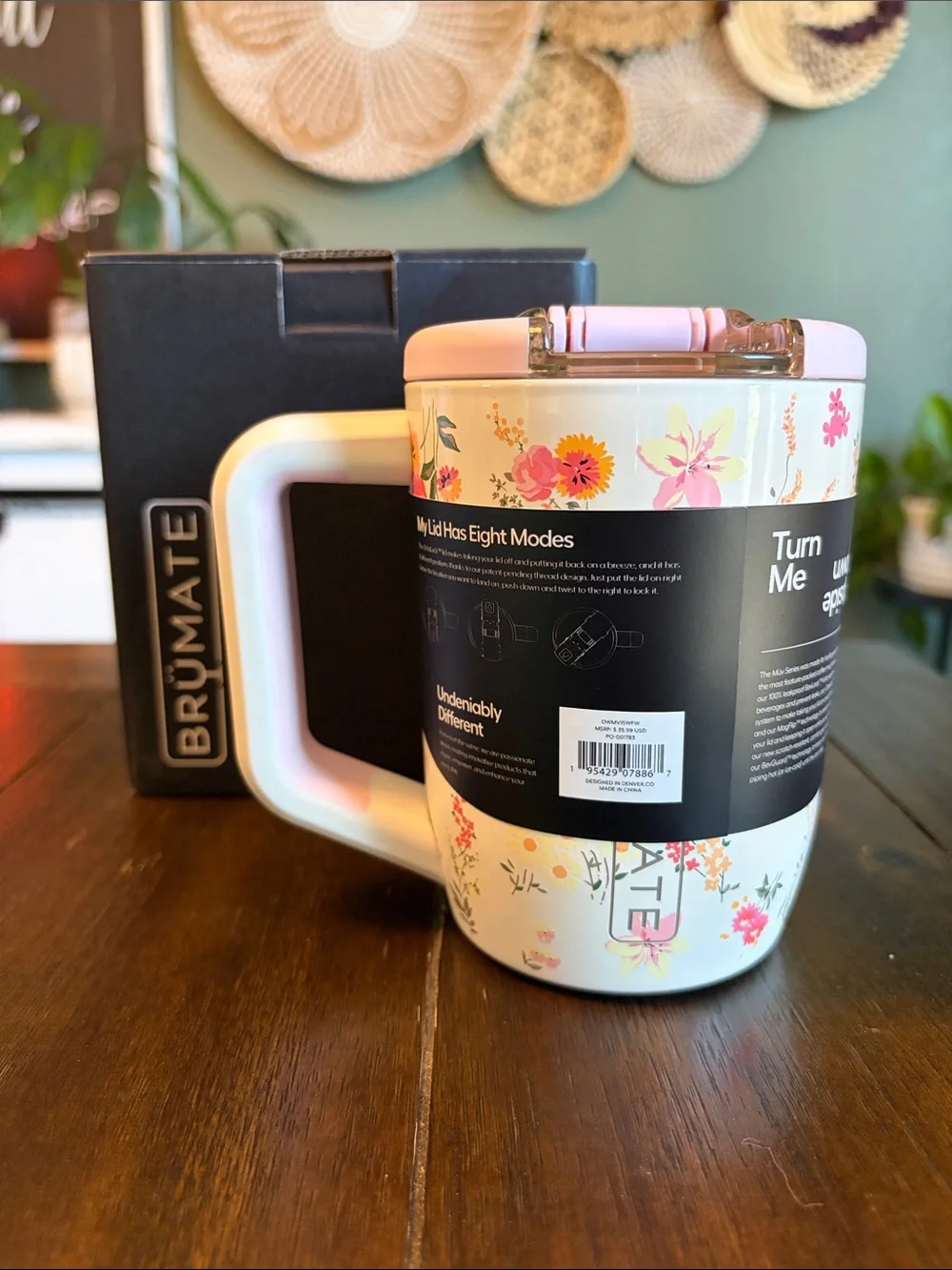 BrüMate Müv 15oz in Wildflower Whisper! New! Limited Edition!